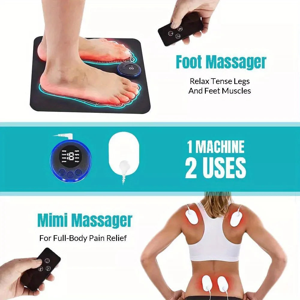 Electric EMS Foot and Leg Massager