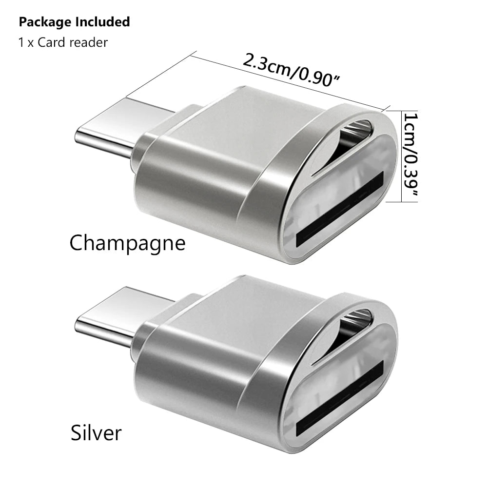 New 3.1 USB Type C To Micro-SD TF Adapter