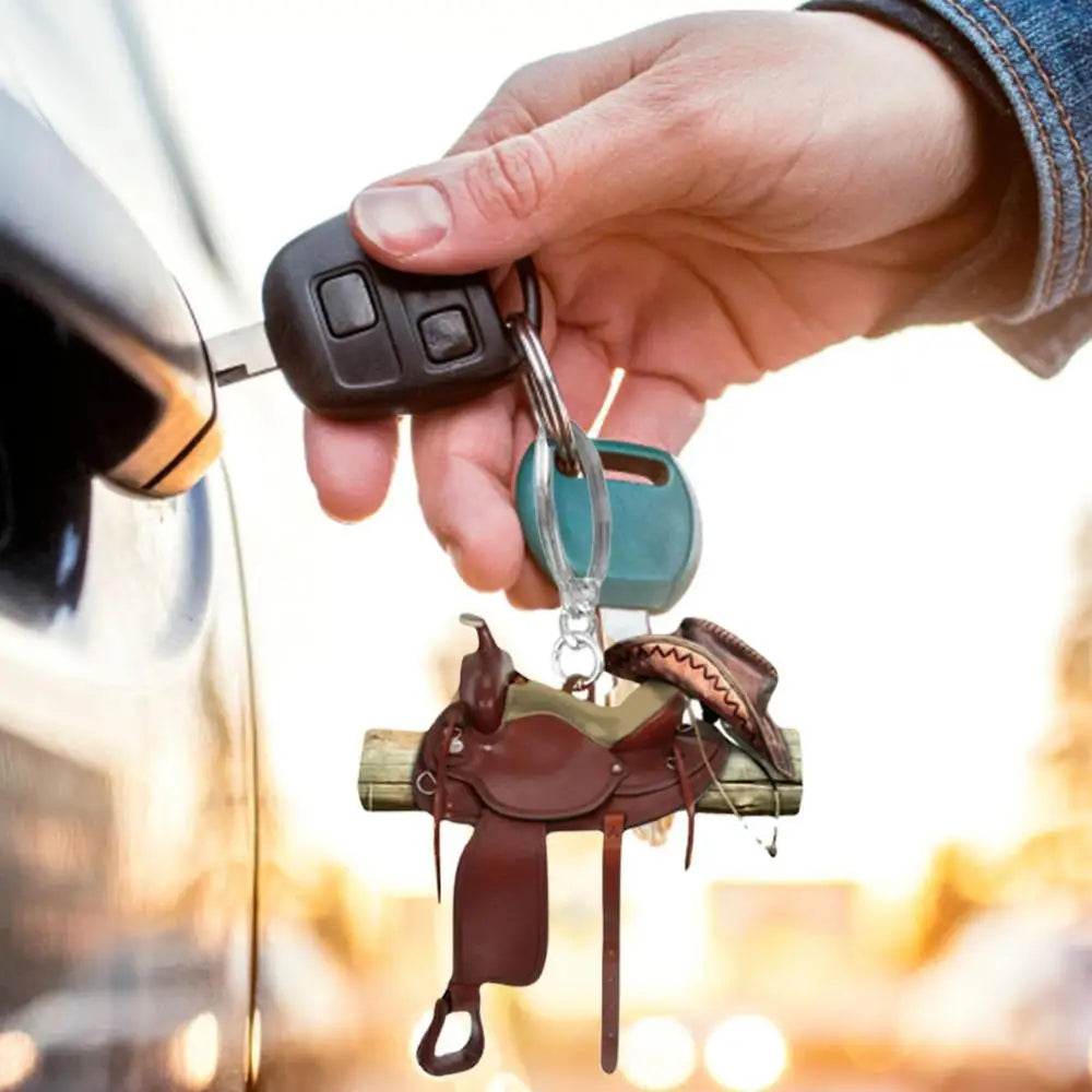 Horse Saddle Ornament