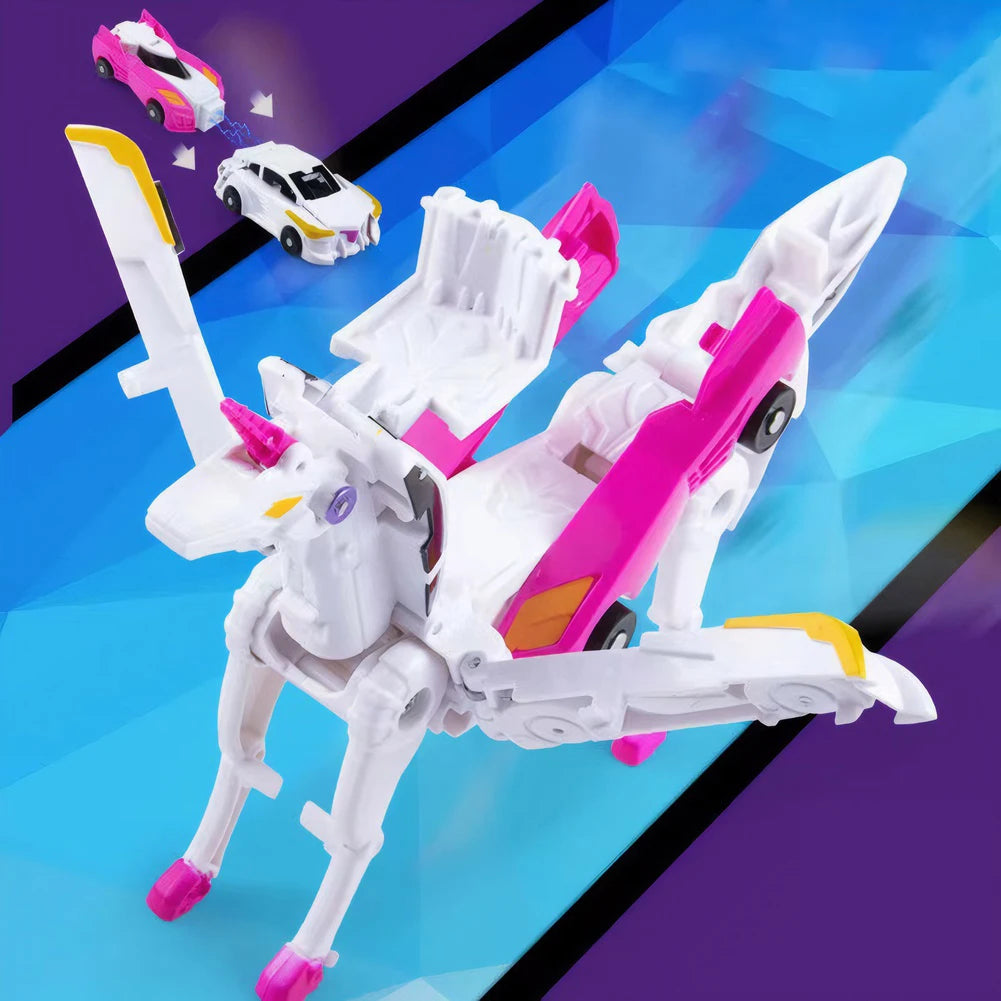 2 in 1  Transforming Unicorn Car Toy