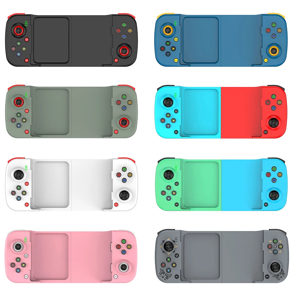 D3 Mobile Phone Stretch Game Controller 3D Joystick Bluetooth-Compatible5.0 Mobile Phone Gamepad for IPhone/iOS/Android for PUBG