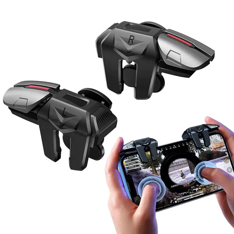 Gaming 6-finger control joystick for phone
