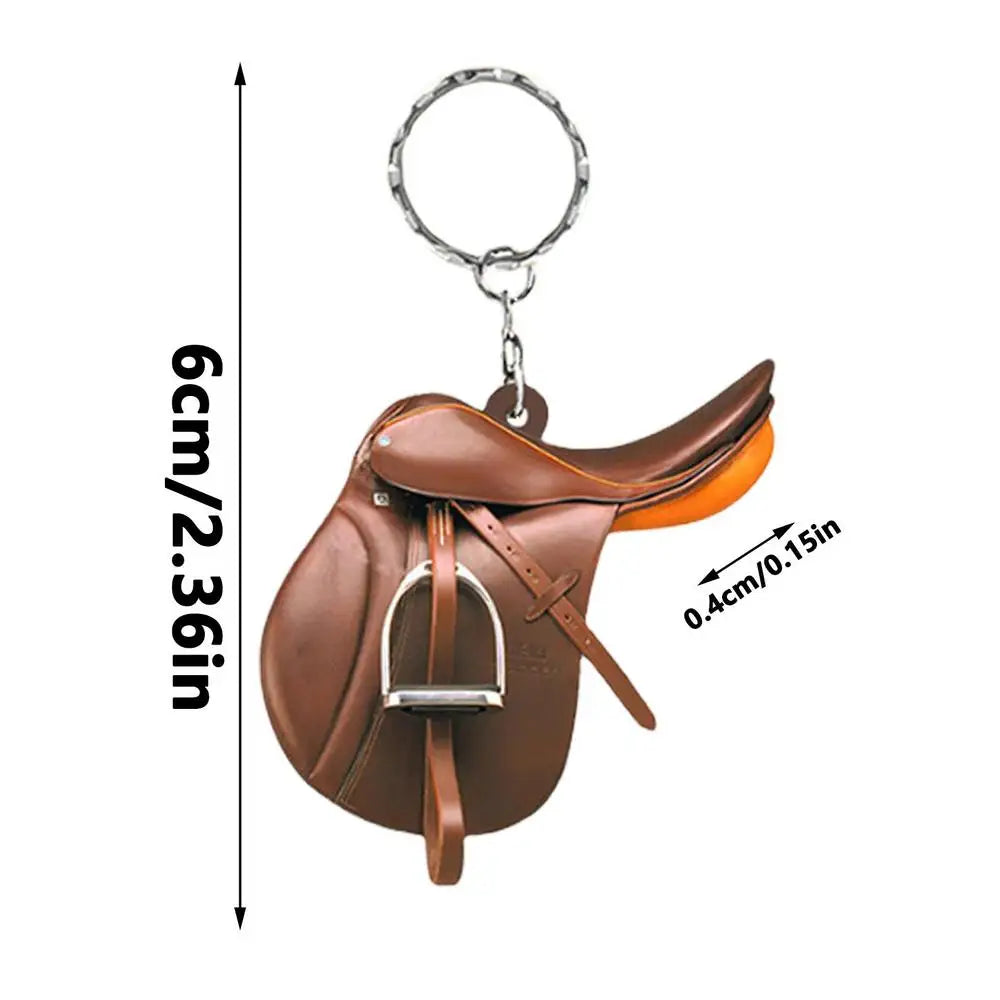 Horse Saddle Ornament