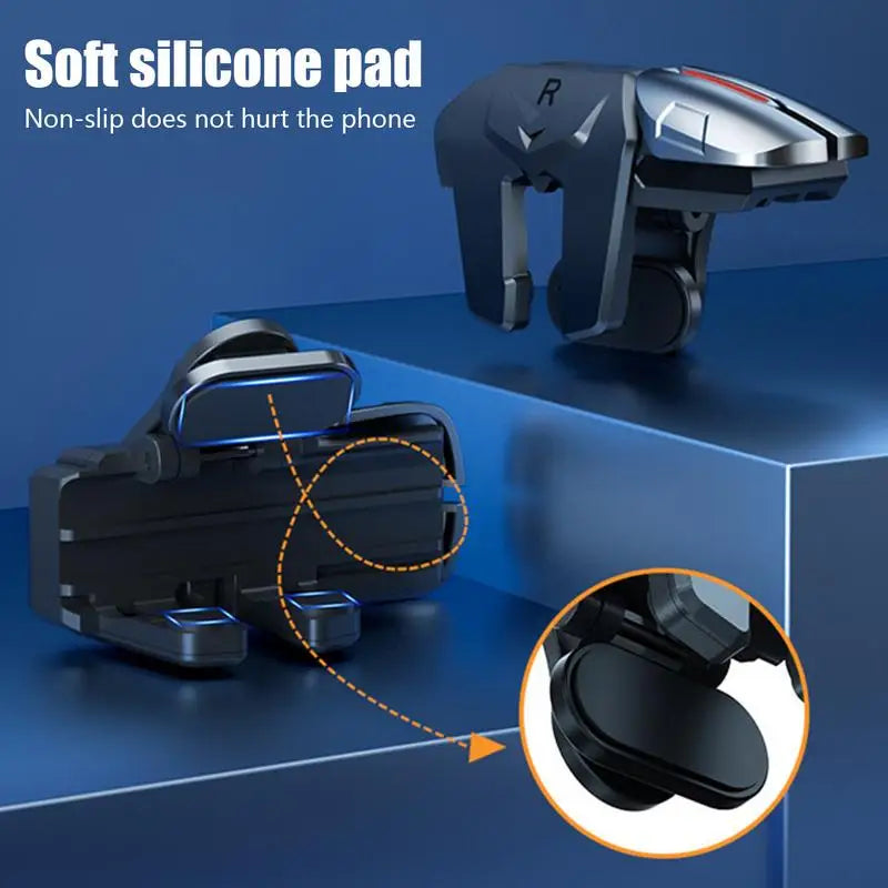 Gaming 6-finger control joystick for phone