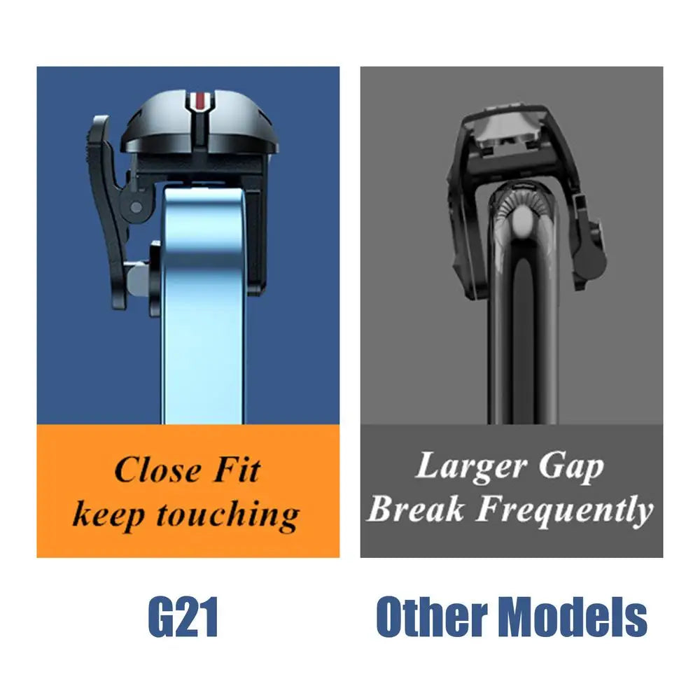 Gaming 6-finger control joystick for phone