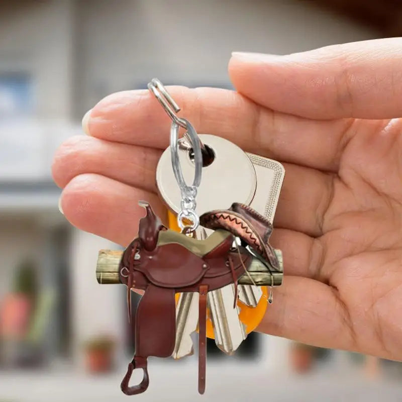 Horse Saddle Ornament