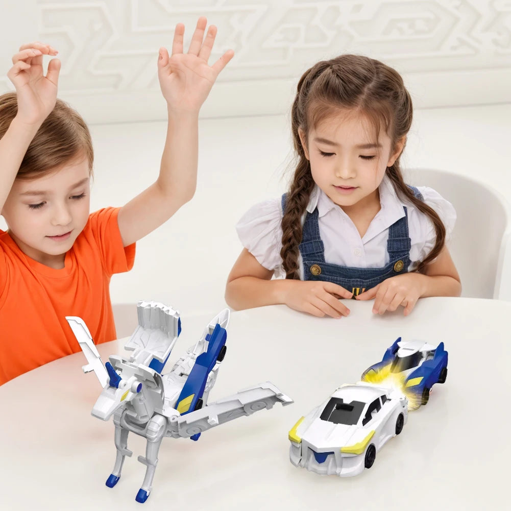 2 in 1  Transforming Unicorn Car Toy
