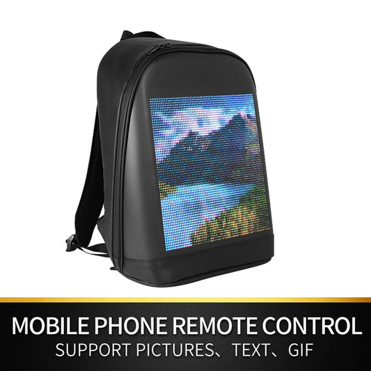 LED Screen Display Backpack