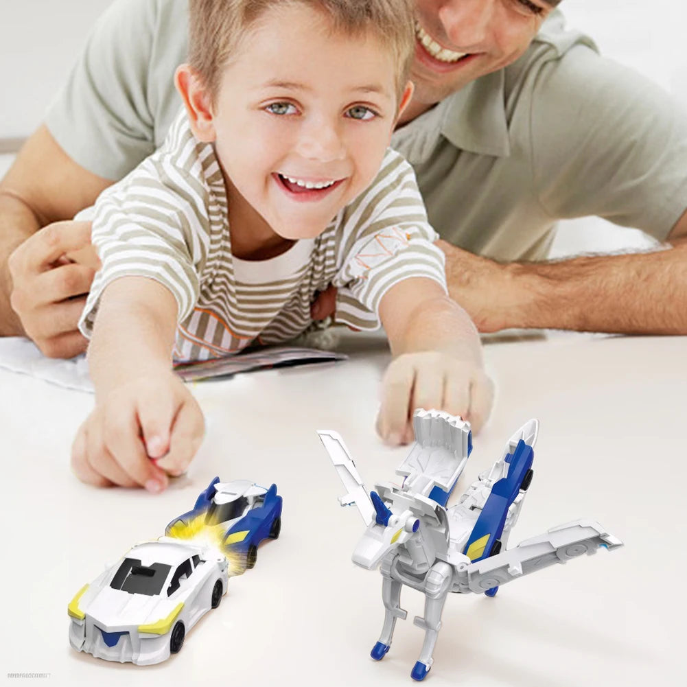 2 in 1  Transforming Unicorn Car Toy