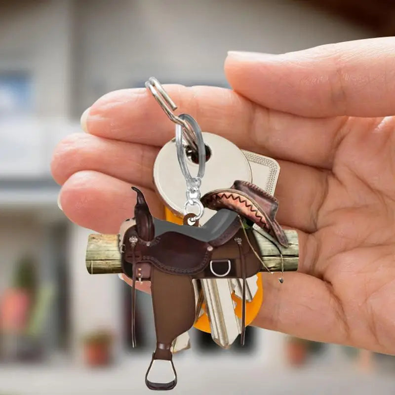 Horse Saddle Ornament