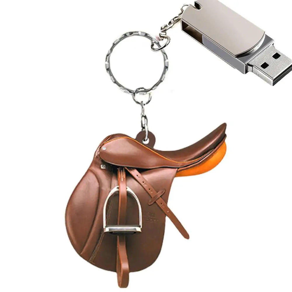Horse Saddle Ornament