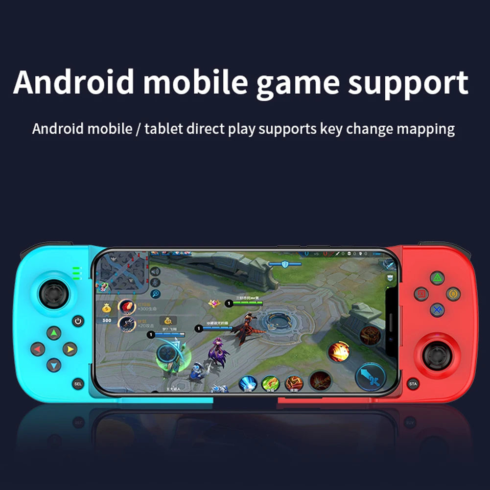 D3 Mobile Phone Stretch Game Controller 3D Joystick Bluetooth-Compatible5.0 Mobile Phone Gamepad for IPhone/iOS/Android for PUBG