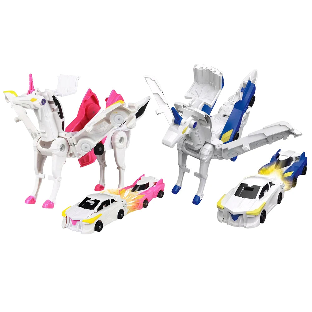 2 in 1  Transforming Unicorn Car Toy